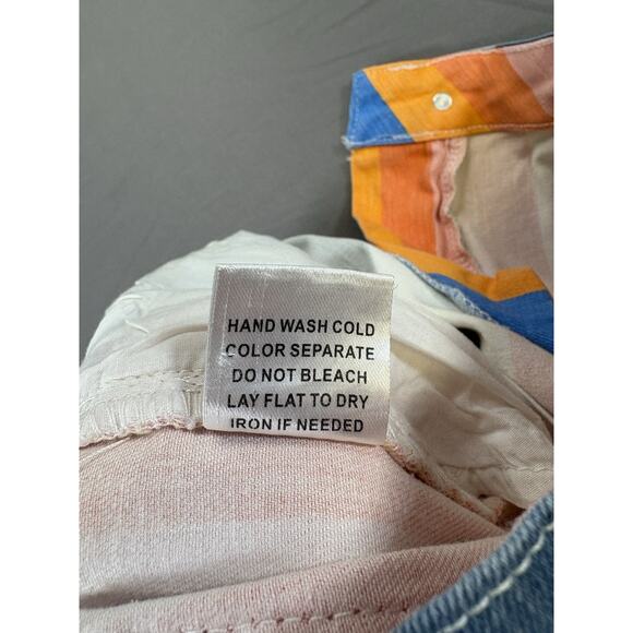 Saints & Hearts High Rise Extreme Flare Jenas Women’s Size M Multicolor Boho - Picture 5 of 8